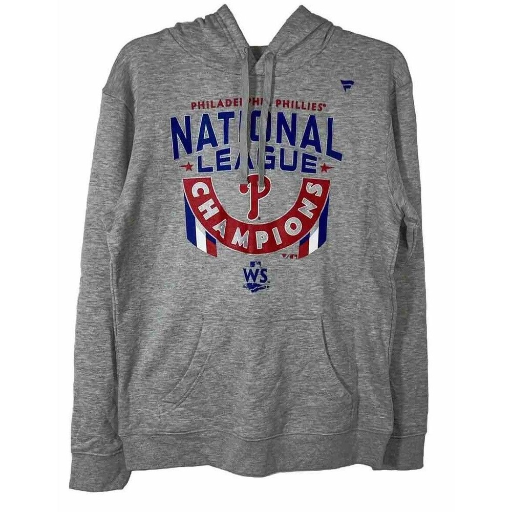 Philadelphia Phillies National League Champion Hoodie 2022 Unisex Size M Sports